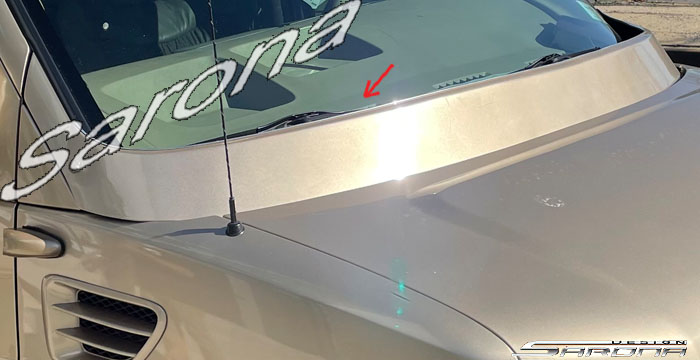 Custom GMC Savana Van  All Styles Wiper Cowl (2003 - 2024) - $299.00 (Part #GM-004-WC)